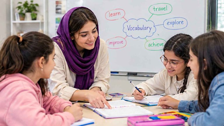مدیریت حواس‌پرتی در کلاس زبان کودکان