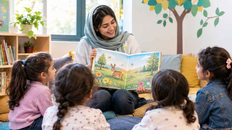 چطور درباره عملکرد کلاس زبان کودک با مدرس گفت‌وگو کنیم